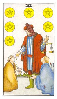 The Six of Pentacles