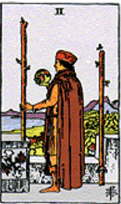 The Two of Wands