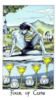 The Four of Cups