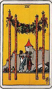 The Four of Wands