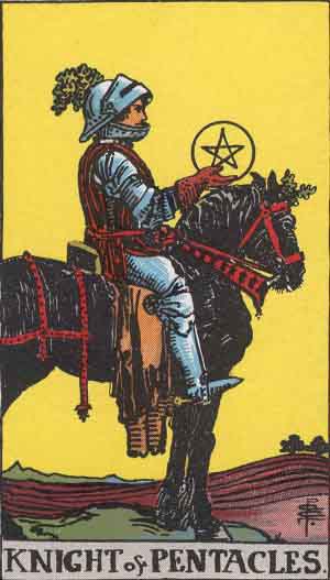 The Knight of Pentacles