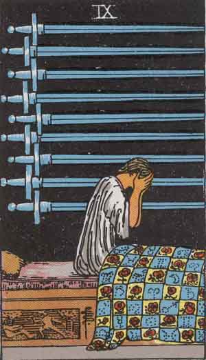 The Nine of Swords