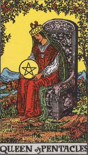 The Queen of Pentacles