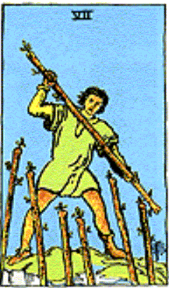 The Seven of Wands