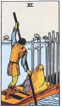 The Six of Swords