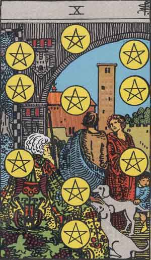 The Ten of Pentacles