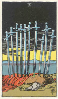 The Ten of Swords